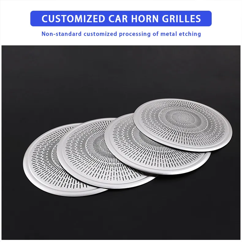 Etched Speaker Grille